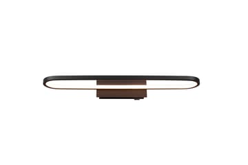Trio Lighting Gianni H2O LED vegglampe 60 cm matt svart - Belysning - Baderomsbelysning - Baderomslampe vegg