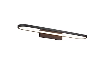 Trio Lighting Gianni H2O LED vegglampe 60 cm matt svart - Belysning - Baderomsbelysning - Baderomslampe vegg