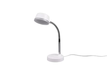 Trio Lighting Kiko LED bordlampe hvit - Belysning - Innendørsbelysning & Lamper - Bordlampe - Skrivebordslampe