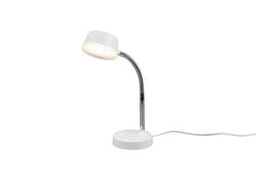 Trio Lighting Kiko LED bordlampe hvit - Belysning - Innendørsbelysning & Lamper - Bordlampe - Skrivebordslampe