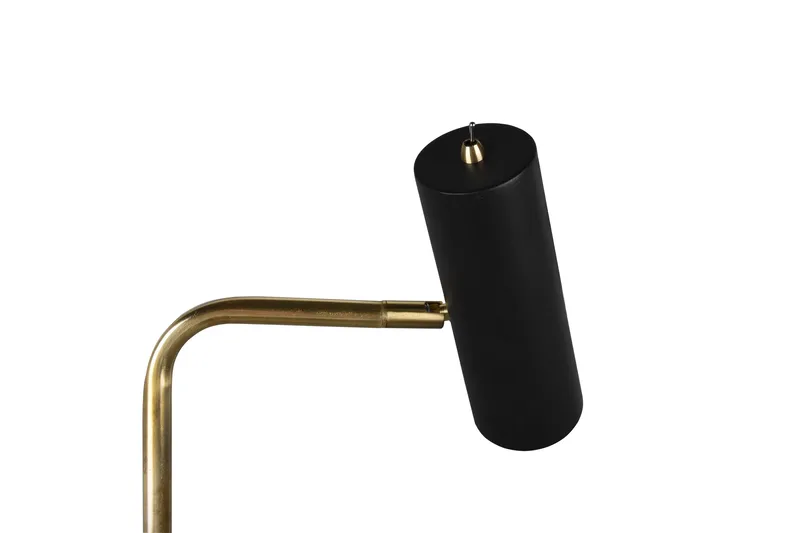 Trio Lighting Marley gulvlampe GU10 matt messing/matt svart - Messing/Matt svart - Belysning - Innendørsbelysning & Lamper - Soveromslampe