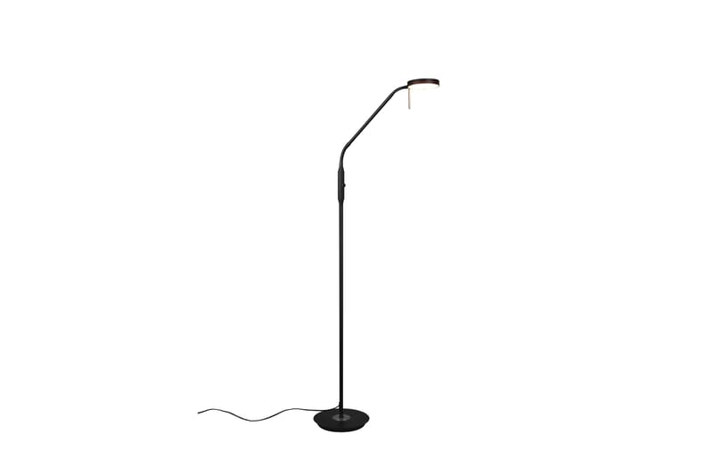 Trio Lighting Monza LED gulvlampe matt svart - Belysning - Innendørsbelysning & Lamper - Soveromslampe