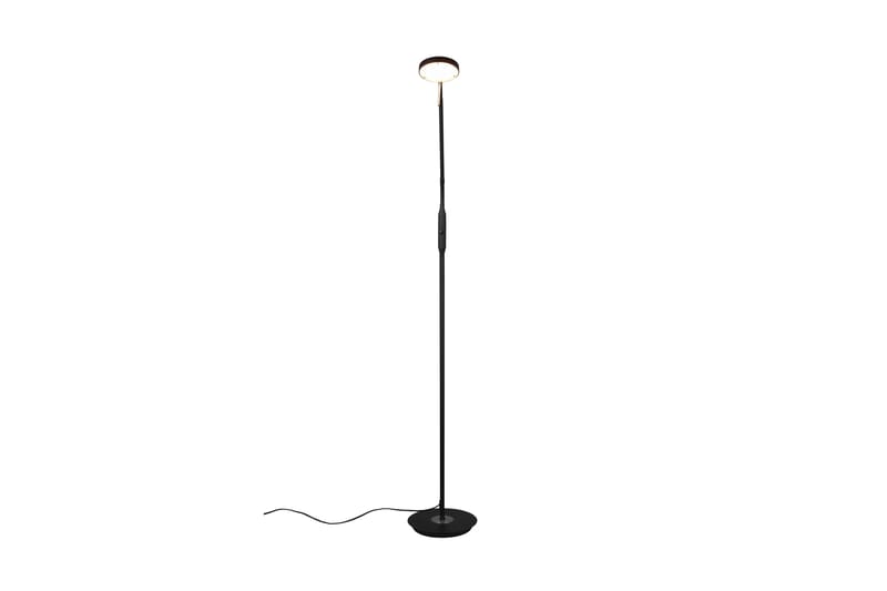 Trio Lighting Monza LED gulvlampe matt svart - Belysning - Innendørsbelysning & Lamper - Soveromslampe