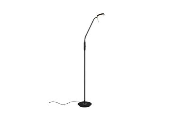 Trio Lighting Monza LED gulvlampe matt svart - Belysning - Innendørsbelysning & Lamper - Soveromslampe