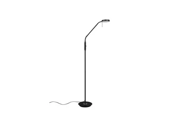 Trio Lighting Monza LED gulvlampe matt svart - Belysning - Innendørsbelysning & Lamper - Soveromslampe