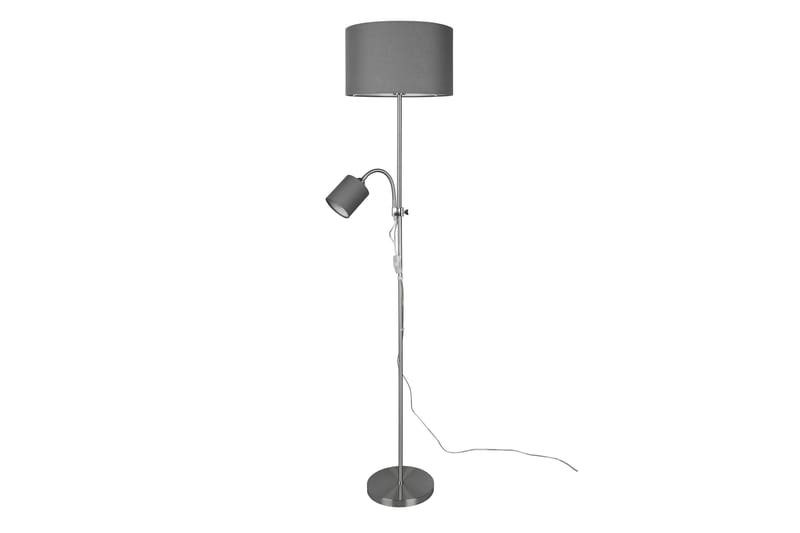 Trio Lighting Owen gulvlampe E27+E14 grå - Belysning - Innendørsbelysning & Lamper - Soveromslampe