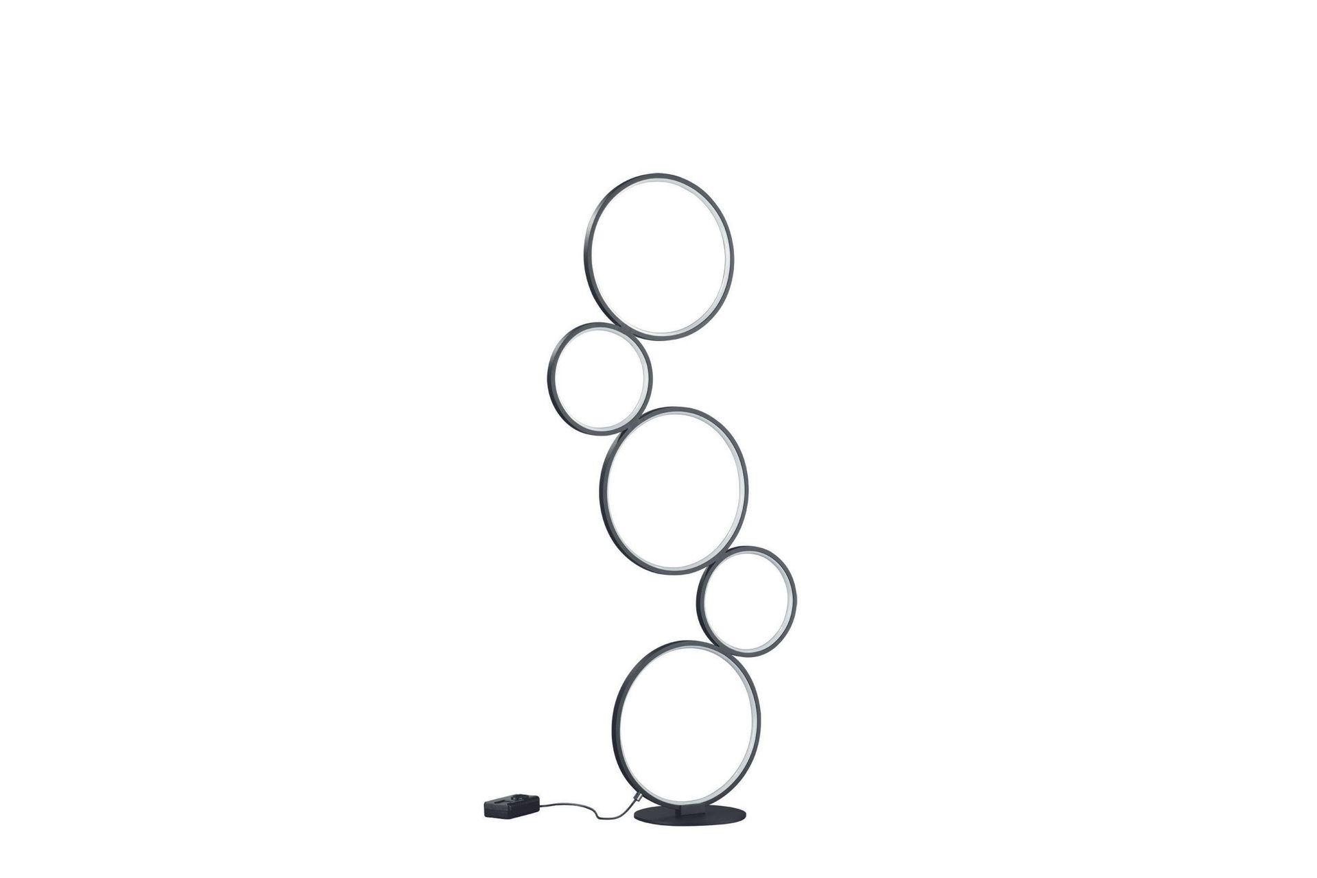 Trio Lighting Rondo LED gulvlampe matt svart -