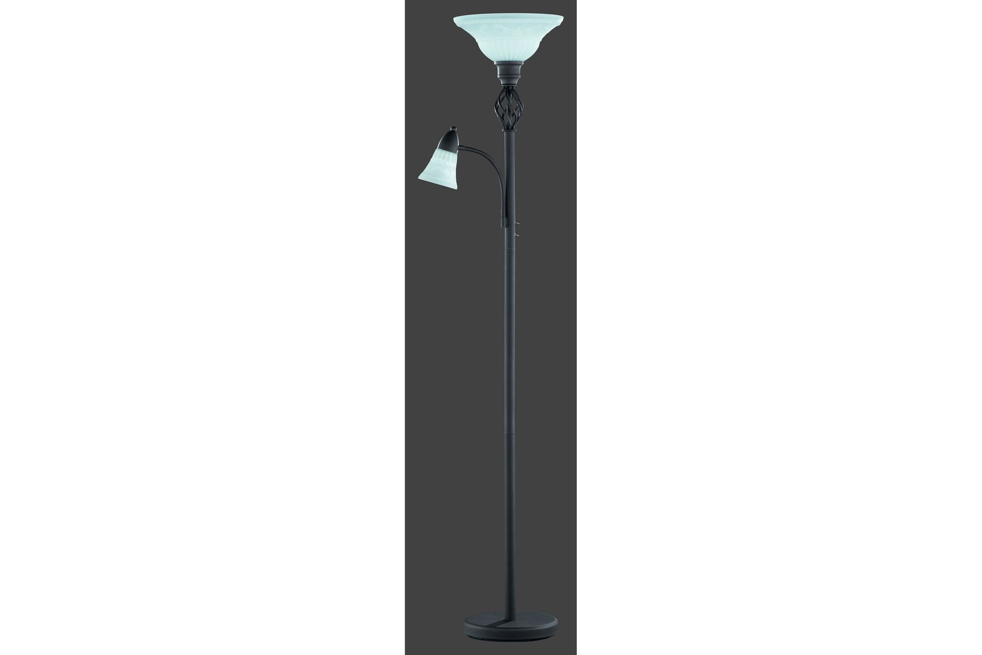 Trio Lighting Rostica gulvlampe uplight E27 + E14 - Belysning - Innendørsbelysning & Lamper - Soveromslampe