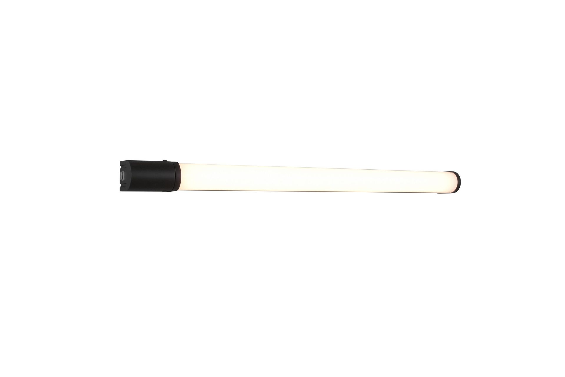 Trio Lighting Piera H2O LED vegglampe 80 cm matt svart -