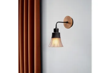 Vegg lampe Vellor Svart - Svart - Belysning - Innendørsbelysning & Lamper - Soveromslampe
