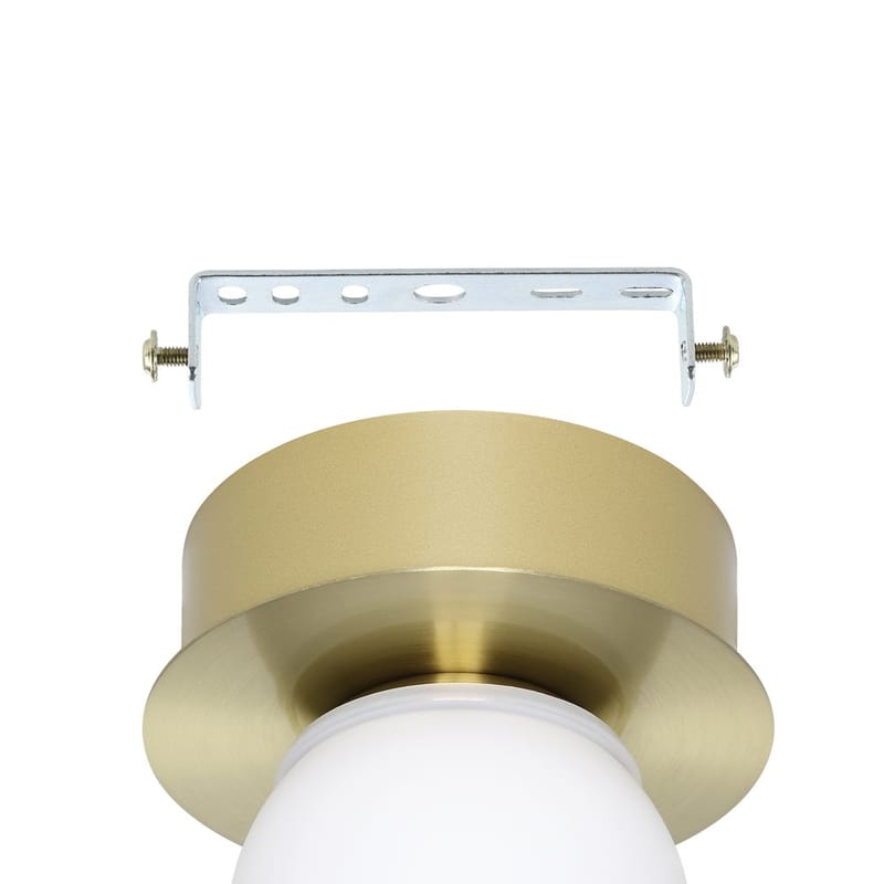 Vegg-/Taklampe Mosiano - Børstet messing - Belysning - Innendørsbelysning & Lamper - Møbelbelysning & integrert belysning