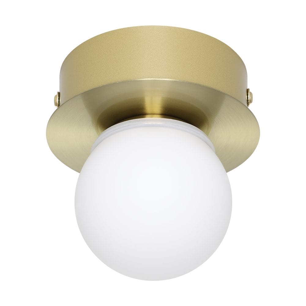 Vegg-/Taklampe Mosiano - Børstet messing