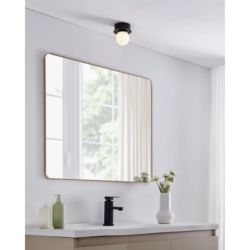 Vegg-/Taklampe Mosiano - Sort - Belysning - Innendørsbelysning & Lamper - Taklampe - Plafondlampe