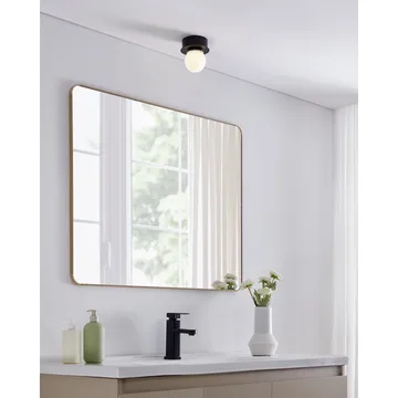 Vegg-/Taklampe Mosiano - Sort - Belysning - Innendørsbelysning & Lamper - Taklampe - Plafondlampe