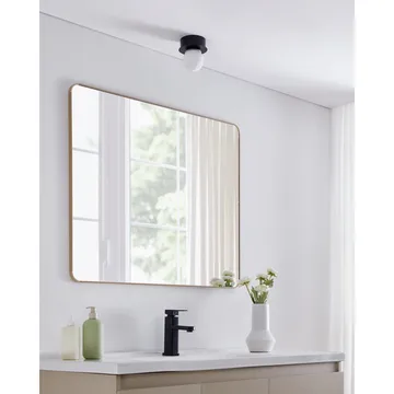 Vegg-/Taklampe Mosiano - Sort - Belysning - Innendørsbelysning & Lamper - Taklampe - Plafondlampe