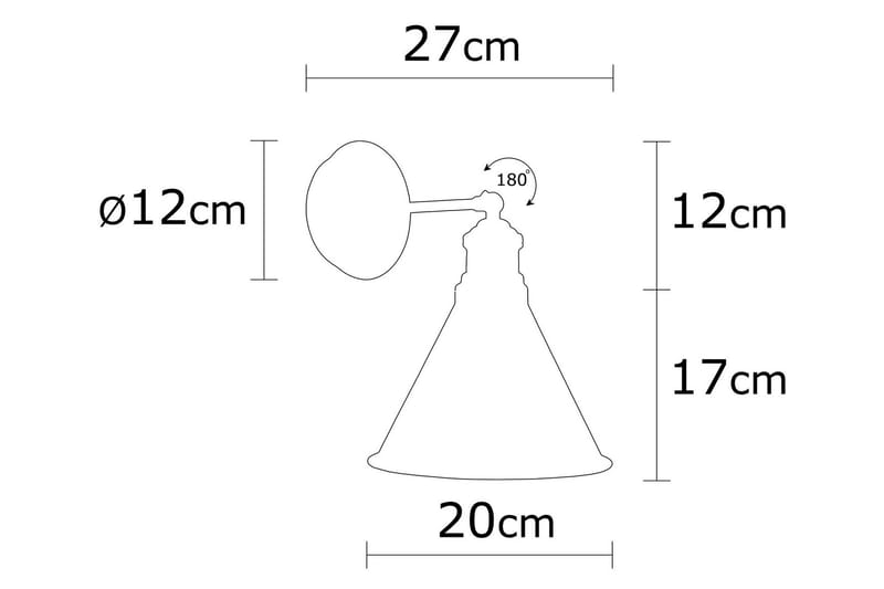 Adrim Vegghengt Leselampe - Svart - Belysning - Innendørsbelysning & Lamper - Vegglampe - Veggarmatur