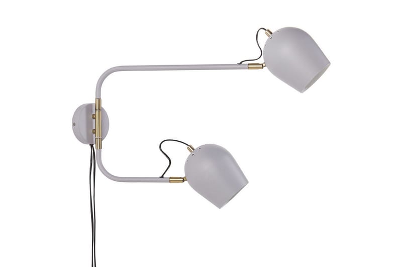Alvarita Vegglampe E27 - Lysegrå - Belysning - Innendørsbelysning & Lamper - Vegglampe