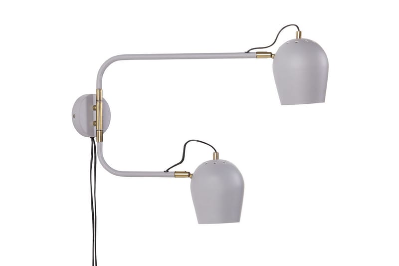 Alvarita Vegglampe E27 - Lysegrå - Belysning - Innendørsbelysning & Lamper - Vegglampe