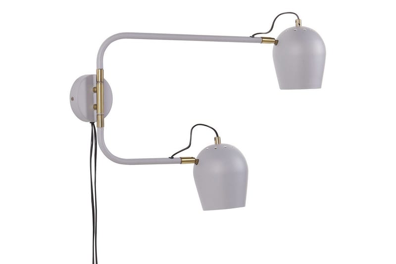 Alvarita Vegglampe E27 - Lysegrå - Belysning - Innendørsbelysning & Lamper - Vegglampe