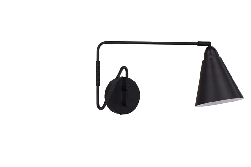 Amicola Vegglampe 24 cm - Svart - Belysning - Innendørsbelysning & Lamper - Vegglampe