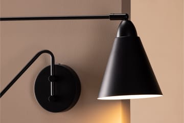 Amicola Vegglampe 24 cm - Svart - Belysning - Innendørsbelysning & Lamper - Vegglampe