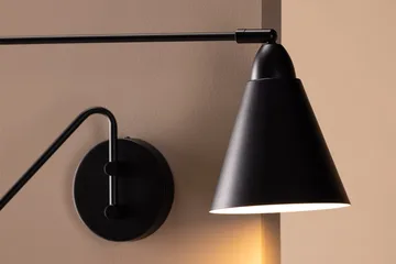 Amicola vegglampe 24 cm - Svart - Belysning - Innendørsbelysning & Lamper - Vegglampe