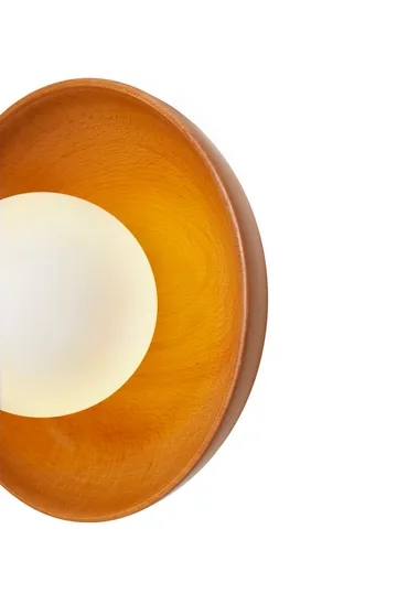 Beylin vegglampe 24 cm rund - Eik Hvit - Belysning - Innendørsbelysning & Lamper - Vegglampe