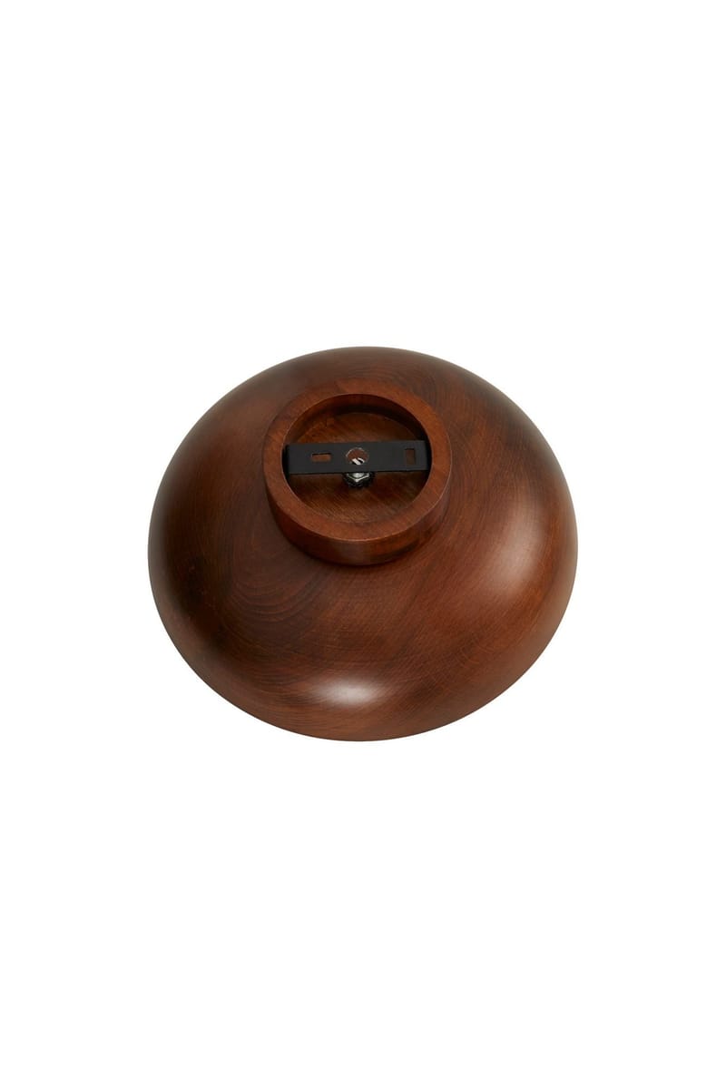 Beylin vegglampe 24 cm rund - Valnøtt Hvit - Belysning - Innendørsbelysning & Lamper - Vegglampe