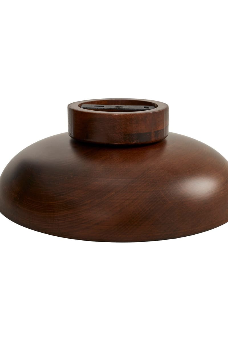 Beylin vegglampe 24 cm rund - Valnøtt Hvit - Belysning - Innendørsbelysning & Lamper - Vegglampe