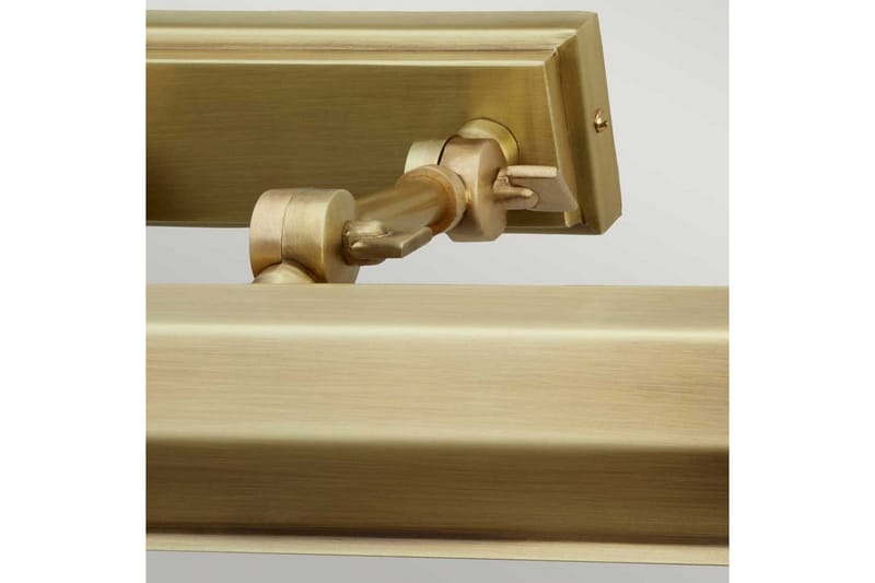 Bildebelysning Elstead Lighting Chawton 402x119x186 mm, Aldret Messing - 402x119x186 mm, Aldret Messing - Belysning - Innendørsbelysning & Lamper - Vegglampe - Veggarmatur