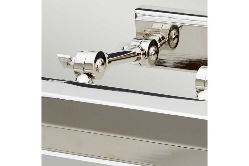 Bildebelysning Elstead Lighting Chawton 402x119x186 mm, Polert nikkel - 402x119x186 mm, Polert nikkel - Belysning - Innendørsbelysning & Lamper - Vegglampe - Veggarmatur