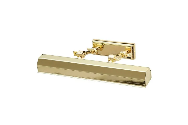 Bildebelysning Elstead Lighting Chawton 402x119x186 mm, Polert messing, 402x119x186 mm, Polert messing