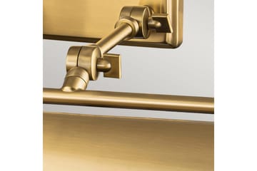 Bildebelysning Elstead Lighting Winchfield 703x127x318 mm, Aldret Messing - 703x127x318 mm, Aldret Messing - Belysning - Innendørsbelysning & Lamper - Vegglampe - Veggarmatur
