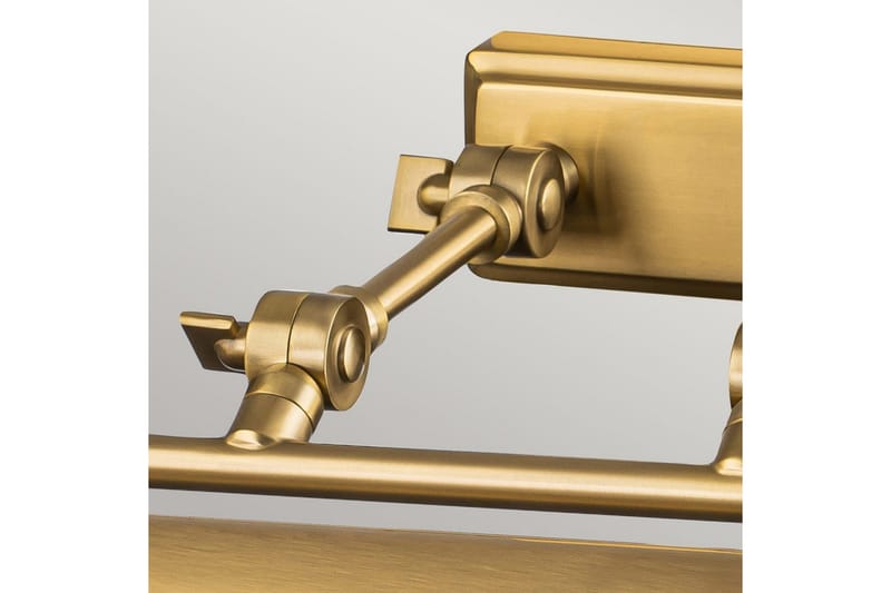 Bildebelysning Elstead Lighting Winchfield 703x127x318 mm, Aldret Messing - 703x127x318 mm, Aldret Messing - Belysning - Innendørsbelysning & Lamper - Vegglampe