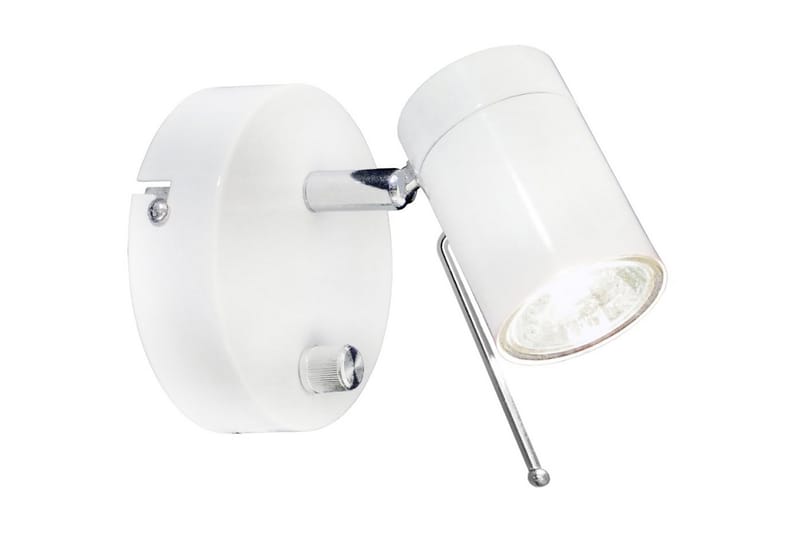 Correct Vegglampe Hvit - By Rydéns - Nattlampe vegg - Soveromslampe - Veggarmatur - Vegglampe