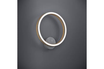 Vegglampe Eglo Cadinaro Grå/Tre Rund - Belysning - Innendørsbelysning & Lamper - Soveromslampe
