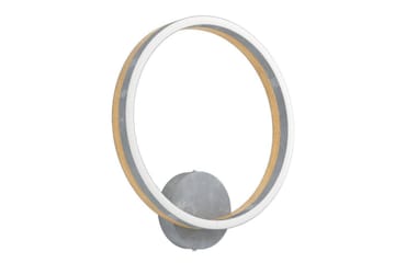 Vegglampe Eglo Cadinaro Grå/Tre Rund - Belysning - Innendørsbelysning & Lamper - Soveromslampe