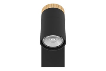 Vegglampe Eglo Cartagena Svart/Tre - Belysning - Innendørsbelysning & Lamper - Soveromslampe