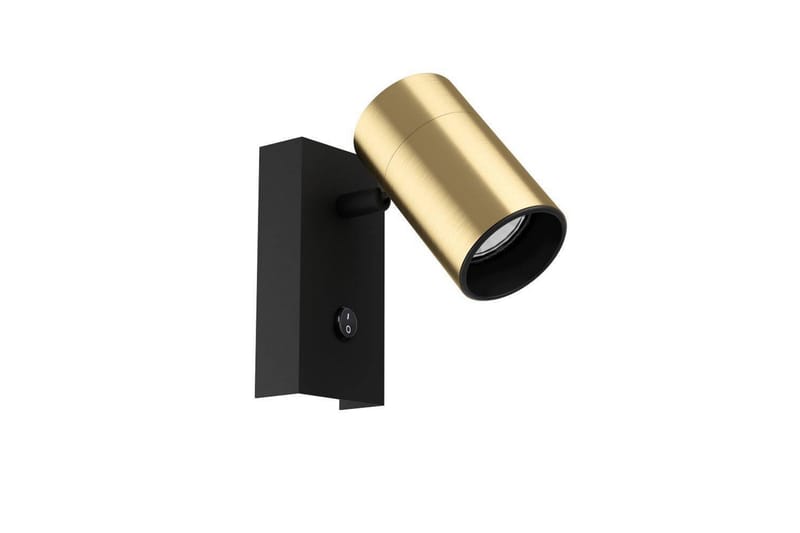 Vegglampe Eglo Cumaribo Svart/Messing - Belysning - Innendørsbelysning & Lamper - Vegglampe