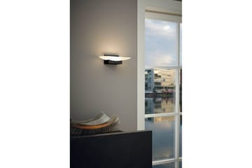 Vegglampe Eglo Metrass Svart Satineret - Svart - Belysning - Innendørsbelysning & Lamper - Soveromslampe
