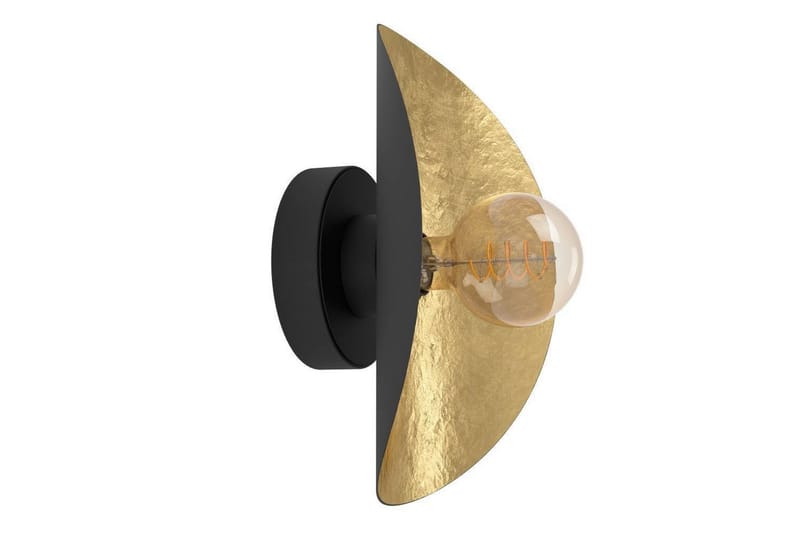 Vegglampe Eglo Saceda Svart/Gull - Belysning - Innendørsbelysning & Lamper - Soveromslampe