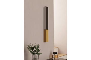 Vegglampe Eglo Tudons - Svart/Brun - Belysning - Innendørsbelysning & Lamper - Soveromslampe