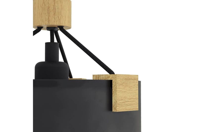 Vegglampe Eglo Potosi Svart/Tre - Belysning - Innendørsbelysning & Lamper - Soveromslampe