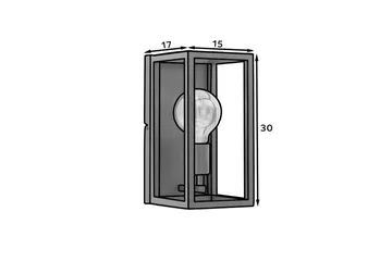Furtim Vegglampe med Arm - Svart - Belysning - Innendørsbelysning & Lamper - Vegglampe