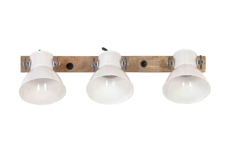 Industriell vegglampe hvit 65x25 cm E27 - Hvit - Belysning - Innendørsbelysning & Lamper - Vegglampe