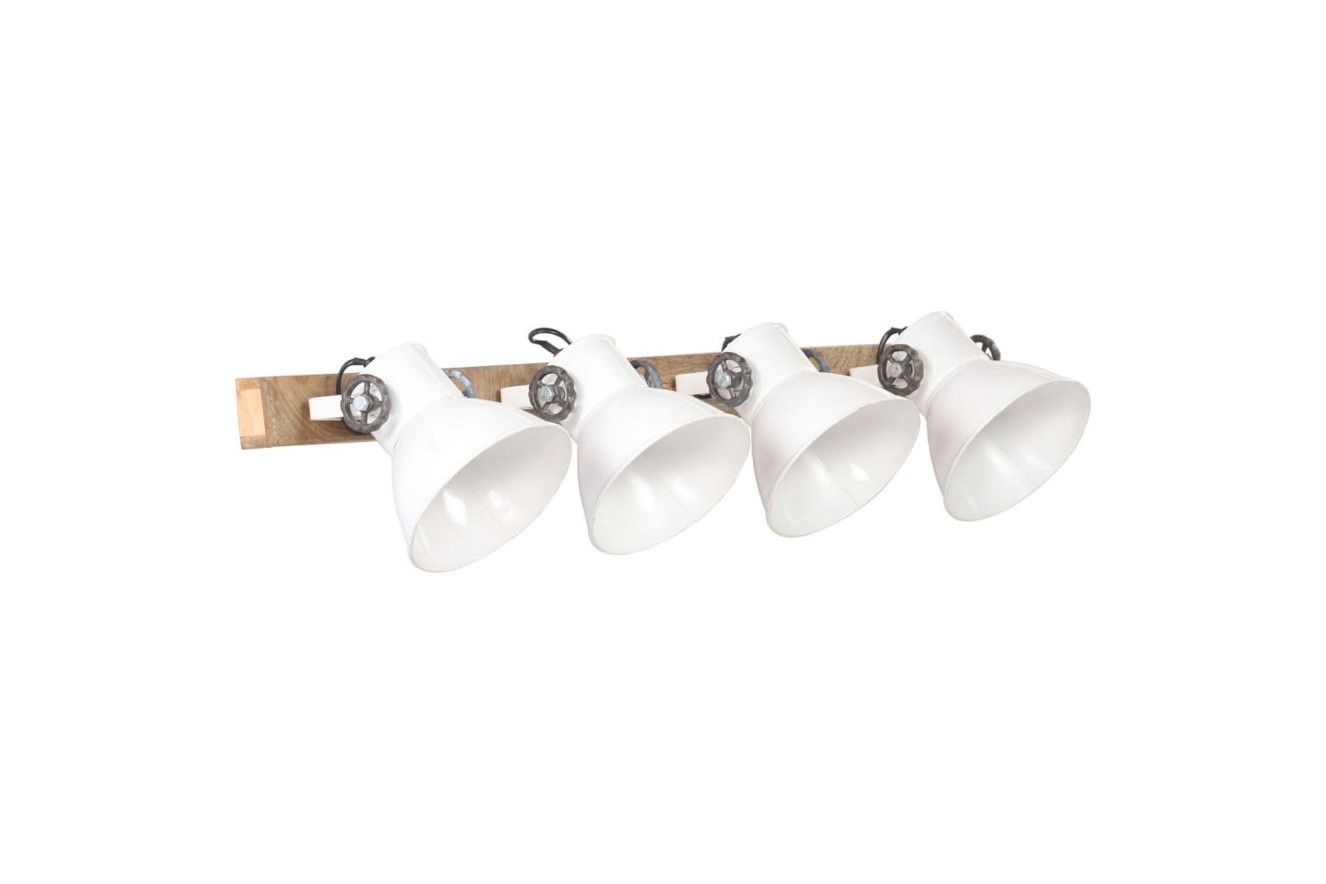 Industriell vegglampe hvit 90x25 cm E27 - Hvit - Belysning - Innendørsbelysning & Lamper - Vegglampe