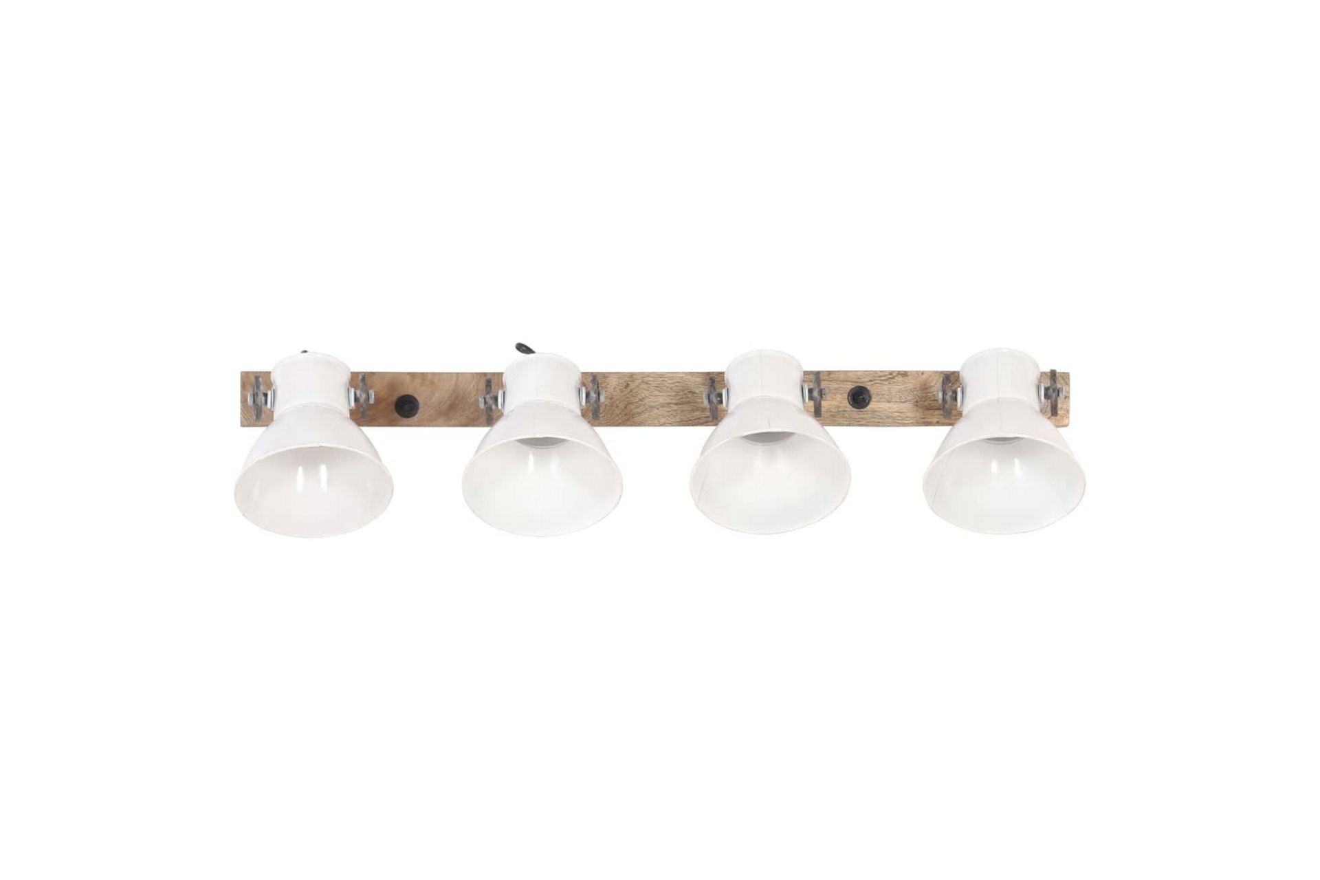 Industriell vegglampe hvit 90x25 cm E27 - Hvit - Belysning - Innendørsbelysning & Lamper - Vegglampe
