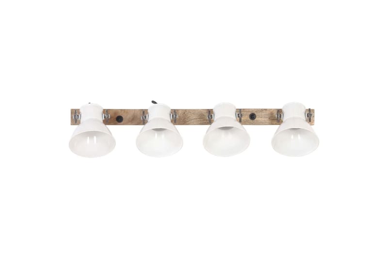Industriell vegglampe hvit 90x25 cm E27 - Hvit - Belysning - Innendørsbelysning & Lamper - Vegglampe