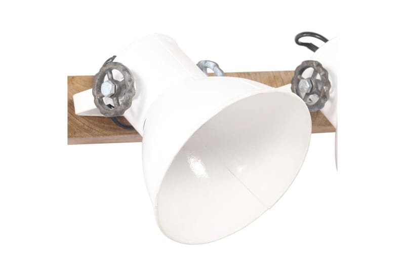 Industriell vegglampe hvit 90x25 cm E27 - Hvit - Belysning - Innendørsbelysning & Lamper - Vegglampe