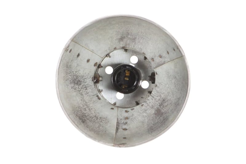 Industriell vegglampe sølv 65x25 cm E27 - Silver - Belysning - Innendørsbelysning & Lamper - Vegglampe